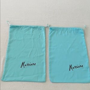 George Marciano Light Blue Shoe Dust Bags (2)